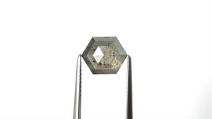 3.70ct 10.08x8.19x5.15mm Hexagon Step Cut 27539-09