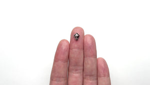 1.35ct 8.88x7.10x3.19mm Shield Rosecut 19257-14