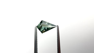1.01ct 9.76x6.42x3.36mm Kite Step Cut Sapphire 25361-07