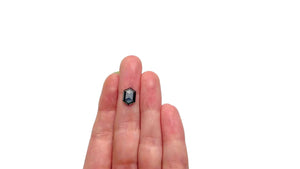 2.75ct 10.38x7.35x3.28mm Hexagon Rosecut Sapphire 22266-35