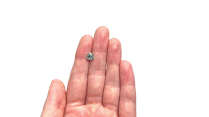 1.49ct 6.58x6.60x4.55mm Trillion Brilliant Sapphire 23676-07