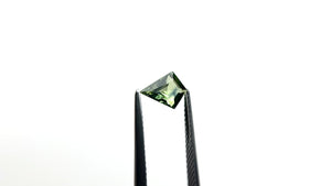 1.11ct 9.13x6.78x3.24mm Kite Step Cut Sapphire 25386-06