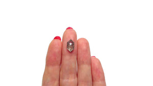 2.19ct 11.11x6.39x3.43mm Hexagon Rosecut 26782-07