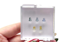 OFFLPAR 3.50cttw 5pc Penis Rosecut Sapphire Parcel 23385-05