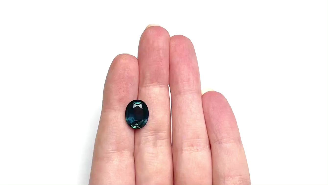 6.72ct 12.72x10.23x5.82mm Oval Double Cut Sapphire 27738-01