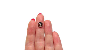 2.05ct 9.26x7.12x3.51mm Hexagon Rosecut 26782-19