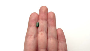 0.99ct 7.89x4.20x2.78mm Cut Corner Rectangle Steph Cut Sapphire 27329-05