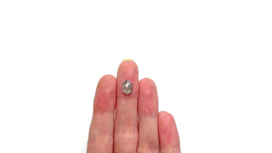 2.27ct 9.19x6.26x4.32mm Hexagon Rosecut  25810-11