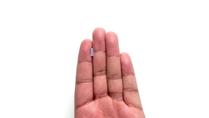 0.53ct 8.54x3.04x1.74mm Baguette Step Cut Sapphire 27721-09