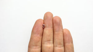0.50ct 5.89x3.98x2.71mm GIA SI2 Fancy Pink Oval Brilliant 🇦🇺 24163-01