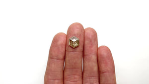 4.16ct 11.26x9.56x4.46mm Hexagon Rosecut 19201-17