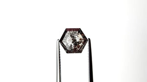 3.25ct 9.54x8.38x4.54mm Hexagon Rosecut 27550-02