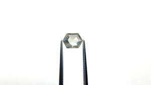 1.35ct 8.56x6.31x2.89mm Hexagon Rosecut 27223-43