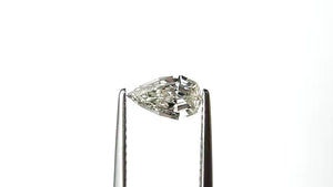 0.78ct 8.13x4.71x3.04mm VS1 L Geo Pear Step Cut 🇿🇦 27364-14