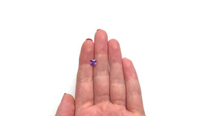 1.18ct 5.63x5.67x4.01mm Cut Corner Square Brilliant Sapphire 25312-01