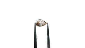 1.07ct 8.54x5.34x3.34 VS2 Fancy Orangey Brown Geo Pear Step Cut 28053-01