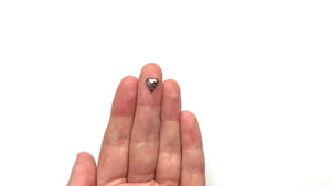 1.04ct 8.33x7.36x2.45mm Shield Rosecut 18898-01