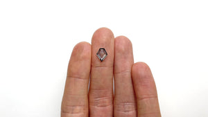 1.24ct 9.51x7.88x1.97mm Shield Portrait Cut Sapphire 23474-16