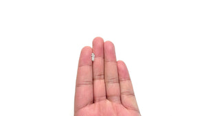 0.83ct 10.96x4.15x2.50mm Shield Step Cut 27537-35