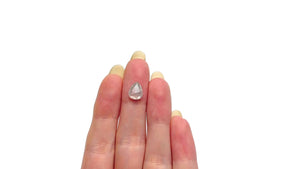 2.36ct 9.15x7.35x4.09mm Pear Rosecut 26294-13