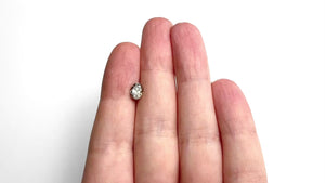 0.98ct 6.66x5.28x4.06mm Oval Brilliant 26788-10