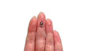 1.31ct 9.52x5.12x3.22mm Hexagon Rosecut 27227-08
