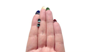5.03cttw 2pc 7.35x5.50x3.73mm 7.54x5.56x3.78mm Oval Brilliant Sapphire Matching Pair 28028-34