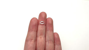 0.79ct 5.32x8.60x1.59mm SI2 D Geometric Portrait Cut 20745-04