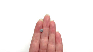 0.87ct 5.66x5.8x3.57mm Round Brilliant Sapphire 19940-19