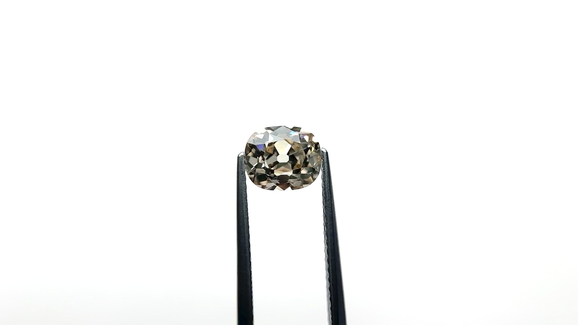 1.68ct 7.65x6.50x4.37mm VS2 C4 Modern Antique Old Mine Cut 27905-03