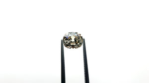 1.68ct 7.65x6.50x4.37mm VS2 C4 Modern Antique Old Mine Cut 27905-03