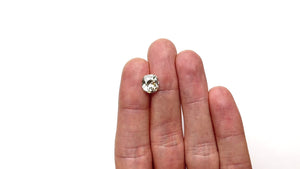 3.35ct 9.52x8.78x5.78mm GIA SI1 O-P Antique Old Mine Cut 26771-01