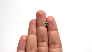 0.86ct 5.96x3.59x3.26mm Trapezoid Step Cut Sapphire 23437-05
