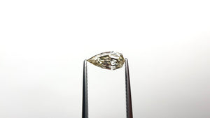 1.00ct 10.21x5.14x2.94mm VS1 C4 Geo Pear Step Cut 27082-15