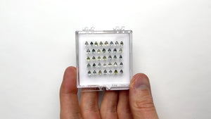 7.74cttw 36pc Pear Brilliant Sapphire Parcel 23666-04
