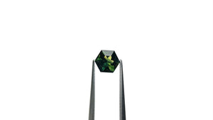1.52ct 7.68x6.70x4.22mm Hexagon Step Cut Sapphire 25384-02