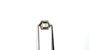 1.26ct 7.09x5.30x3.92mm Hexagon Rosecut 27537-38