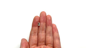 0.97ct 6.11x4.04x3.74mm Cut Corner Rectangle Step Cut Sapphire 23700-22