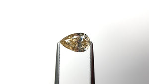 1.20ct 9.23x5.75x3.71mm GIA VS2 Fancy Brown-Yellow Pear Brilliant 23824-01