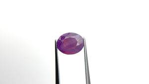 6.06ct 11.54x9.36x6.79mm Oval Brilliant Sapphire 23533-01
