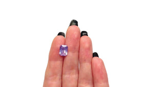 3.01ct 9.80x7.03x4.50mm Cut Corner Rectangle Brilliant Sapphire 26430-01