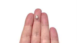 1.06ct 7.27x5.35x3.00mm Pear Rosecut 27536-48