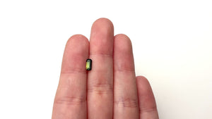 0.82ct 7.17x3.48x3.18mm Cut Corner Rectangle Step Cut Sapphire 27336-57