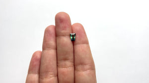 1.00ct 6.94x3.28x2.93mm Trapezoid Step Cut Sapphire 23437-01