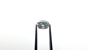 1.45ct 7.67x5.70x4.40mm SI2 Fancy Grey Oval Brilliant 19916-03
