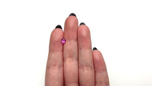 0.59ct 5.58x4.44x2.98mm Oval Brilliant Sapphire 27956-13