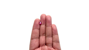 0.95ct 7.23x5.36x3.60mm Pear Brilliant Sapphire 27957-13