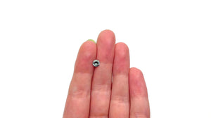 0.57ct 5.08x5.04x2.97mm Round Brilliant Sapphire 26556-28