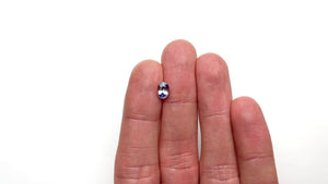 1.07ct 7.05x5.01x3.65mm Oval Brilliant Sapphire 27176-01