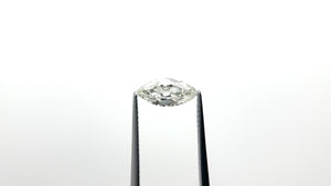 1.04ct 10.84x5.13x2.74mm SI2 J Modern Antique Moval Brilliant 25703-01